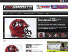 Tablet Screenshot of mylvsports.com